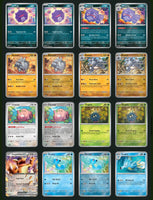 POKEMON TCG- “POKEMON SCARLET & VIOLET: 151” 100% COMPLETE ENGLISH MASTER SET #001-207/165 + REVERSE HOLOS (360 CARDS + SOME ENERGIES & PROMOS, SEE PICTURES!) [NEAR MINT/MINT CONDITION]
