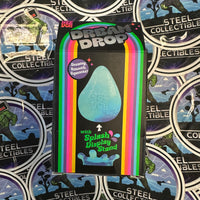 Schylling- 100% Authentic Needoh “Dream Drop” Pink Glitter Dream Drop (w/ Splash Display Stand) Stress Relief/Fidget Toy [New/Sealed]
