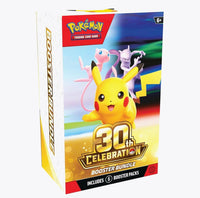 PRE-ORDER (LIMIT 1 PER PERSON!) POKEMON TCG- “POKEMON 30TH CELEBRATION” BOOSTER BUNDLE [NEW/SEALED]
