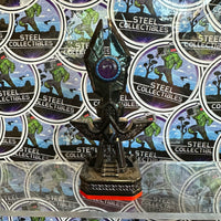 Skylanders- Trap Master Knight Mare w/ Midnight Museum (LightCore) Level Expansion Magic Item “Skylanders Trap Team” Toys-To-Life Figure [2-Pack]
