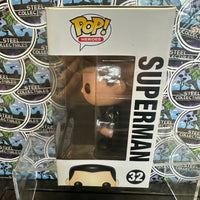 Funko Pop! Heroes- DC Comics “Superman: Man of Steel” Black Suit Superman (SDCC 2013 Exclusive) Vinyl Action Figure #32 [LTD 1008 PCS]

