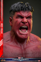 Sideshow- Marvel Studio’s “Captain America: Brave New World” Red Hulk (Harrison Ford) Hot Toys 1/6th Scale Collectible Figure MMS797 [New/Sealed]
