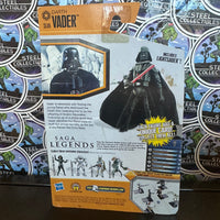 Star Wars- “Star Wars: Saga Legends” Galactic Battle Game Darth Vader (SL06) Poseable Action Figure [New/Sealed]
