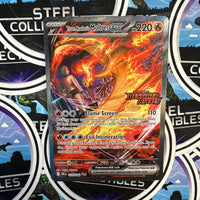 Pokémon TCG- “Pokemon: Destined Rivals (SV10: DRI)” Team Rocket's Moltres ex (229/182) [Destined Rivals Stamp] Near Mint Secret Rare Holographic Single Card [NM]
