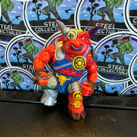 TMNT- Playmates 1991 “Teenage Mutant Ninja Turtles” Groundchuck Vintage Poseable Action Figure
