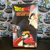 VHS- 2001 “DRAGON BALL Z: GREAT SAIYAMAN SAGA” (CRASH COURSE, DECLARATION, GOHAN’S SECRET, FINAL ROUND, OPENING CEREMONY) UNCUT VERSION ENGLISH DUBBED ANIME VHS TAPE [SET OF 5]
