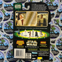 Kenner- 1998 “Star Wars: The Power Of The Force” Episode I Flashback Photo Ben (Obi-Wan) Kenobi (w/ Lightsaber) 3.75” Poseable Action Figure [New/Sealed]

