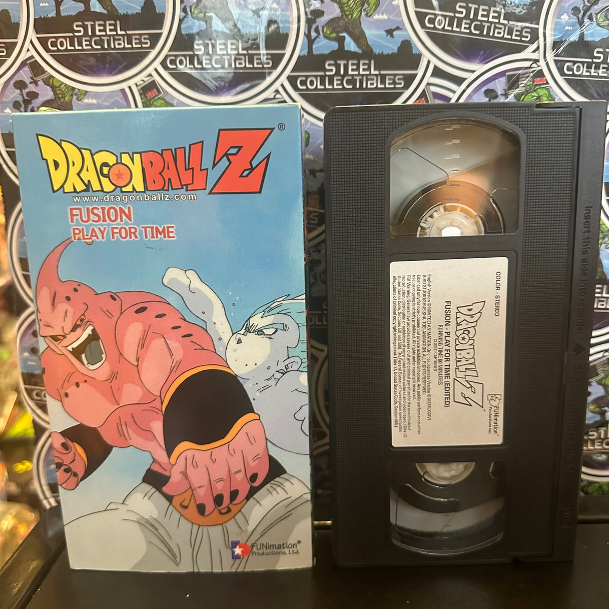 VHS- 2002 “DRAGON BALL Z: FUSION SAGA” (PLAY FOR TIME) UNCUT VERSION E ...