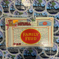 Tiger Electronics- Vintage 1995 Handheld “Family Fued” Retro Game Console w/ New/Sealed Game Cartridges (#1-3)
