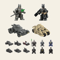Blokees- DC “Batman” Defender Version (DC01: Legendary Batman Assemble) Poseable Action Figure Model Kit Mystery Blind Box [New/Sealed]
