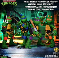 Mezco Toyz- “Teenage Mutant Ninja Turtles the Animated Series” (Mezco Exclusive) One:12 Figure 4-Pack
