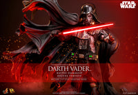 Sideshow- “Star Wars” Battle Damaged Darth Vader (Deluxe Version) Hot Toys 1/6 Scale [New/Sealed]

