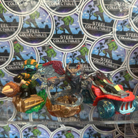 Skylanders- Superchargers Starter Pack (Spitfire & Hot Streak Land Vehicle w/ Super Shot Stealth Elf) “Skylanders Superchargers” Toys-To-Life Figure [3-Pack]
