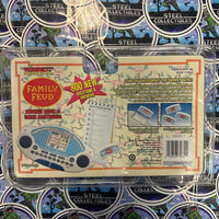 Tiger Electronics- Vintage 1995 Handheld “Family Fued” Retro Game Console w/ New/Sealed Game Cartridges (#1-3)
