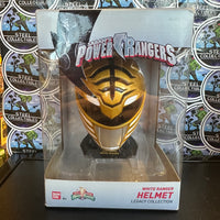 Bandai- “Saban’s Mighty Morphin Power Rangers” White Ranger Helmet (Legacy Collection) Figure