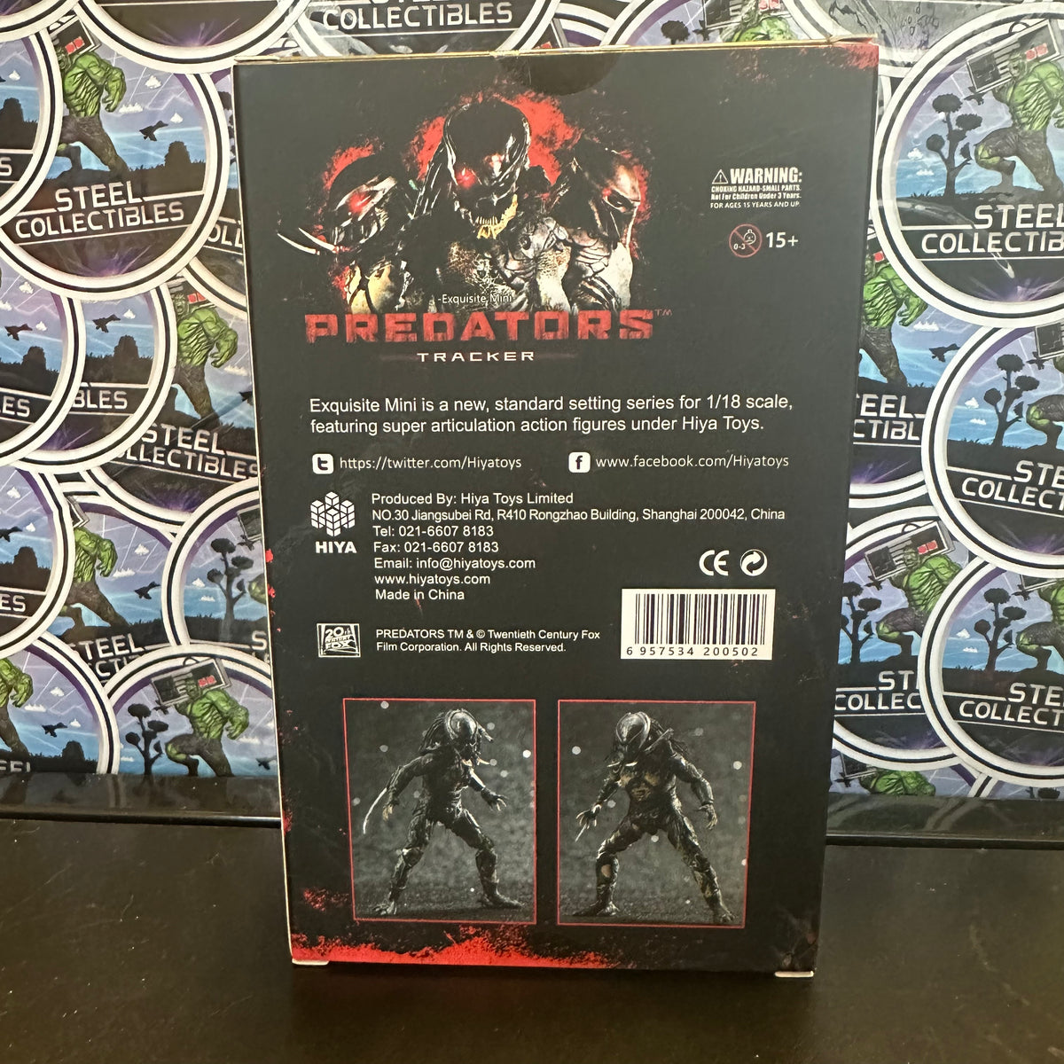 Hiya Toys- “Predators” Tracker Predator (Exquisite Mini) 4.5” Figure ...