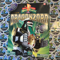 Bandai- “Mighty Morphin Power Rangers” Legacy Dragonzord Poseable Action Figure (CIB)
