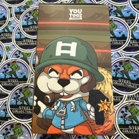 YouTooz- “Conker’s Bad Fur Day” Soldier Conker (Conker Collection) Vinyl Figure [CIB, No Slip Cover!]

