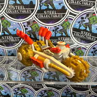 Skylanders- Double Dare Trigger Happy w/ Gold Rusher (Vehicle) & Land Trophy “Skylanders SuperChargers” Toys-To-Life Figures [3-Pack]
