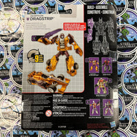 Transformers- “Transformers: Combiner Wars”Decepticon Dragstrip (1 of 5 Menasor) Poseable Action Figure w/ Trading Card [New/Sealed]

