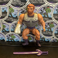 MOTU- 1981 “He-Man: Masters of the Universe” Fisto Vintage Poseable Action Figure w/ Accessories
