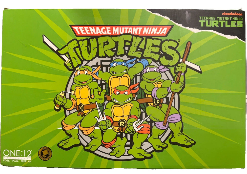 Mezco Toyz- “Teenage Mutant Ninja Turtles the Animated Series” (Mezco Exclusive) One:12 Figure 4-Pack