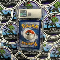 Pokemon TCG- 2025 Pokemon “Black Star Promos: Mega Charizard X ex UPC” Mega Charizard X ex (023) CGC Graded Single Holographic Card [GEM MINT 10]
