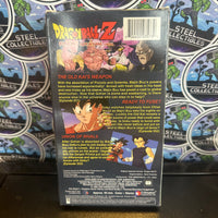 VHS- 2002 “DRAGON BALL Z: FUSION SAGA” (HOPE RETURNS, AMBUSH, LOSING BATTLE, PLAY FOR TIME, & EVIL BUU) UNCUT VERSION ENGLISH DUBBED ANIME VHS TAPE [SET OF 5]
