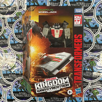 Transformers- “Transformers Kingdom: War For Cybertron Trilogy” Wheeljack Deluxe Class Poseable Action Figure [New/Sealed]
