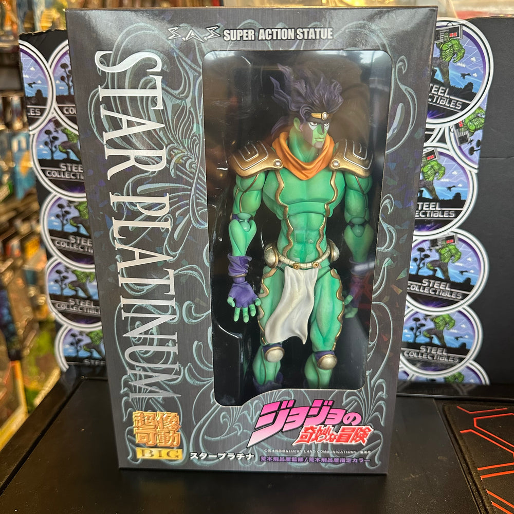 “JoJo’s Bizarre Adventure” Stardust Crusaders Star Platinum Super Action Statue (S.A.S) Figure
