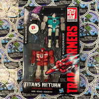 Transformers- “Transformers: Titans Return” Cloudraker & Wingspan (Walgreens Exclusive) Legends Class Poseable Action Figure 2-Pack [New/Sealed]
