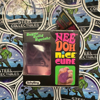 Needoh- 100% Authentic Needoh “Nice Cube” Purple Nice Cube (Super Solid Squish!) Stress Relief/Fidget Toy [New/Factory Sealed]
