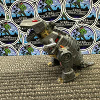 Transformers- Vintage 1985 “Transformers” G1 Grimlock Poseable Action Figure w/ Promotional Marketing Material
