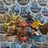 Skylanders- Imaginators Starter Pack (Villain Golden Queen, Master King Pen (Sensei), & Fire Reactor Creation Crystal) [Reset!] Skylanders Imaginators” Toys-To-Life Figure [3-Pack]
