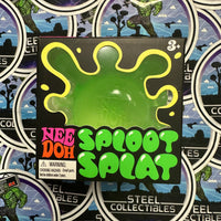 Schylling- 100% Authentic Needoh “Sploot Splat” Green Sploot Splat Stress Relief/Fidget Toy [New/Sealed]
