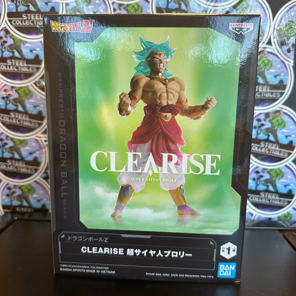 Bandai Namco- Banpresto “Dragon Ball Z” Clearise Super Saiyan Broly Statue (New)