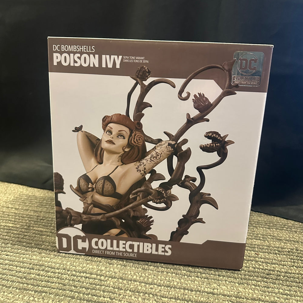 DC Collectibles- Poison Ivy (Sepia Tone) “DC Bombshells” Collectible Statue