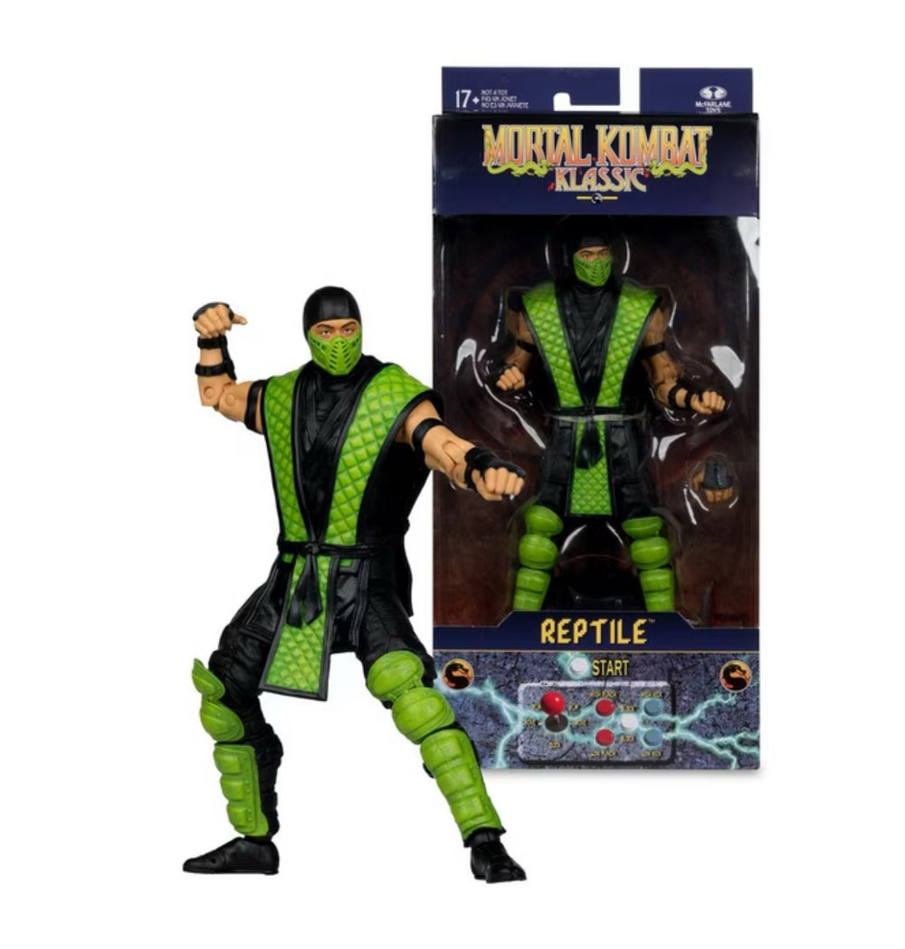 McFarlane Toys- “Mortal Kombat Klassic” Reptile Action Figure (New)