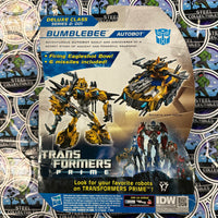 Transformers- “Transformers Prime: Beast Hunters” Autobot Bumblebee (w/ Firing Eagleshot Bow!) Deluxe Class Poseable Action Figure [New/Sealed]
