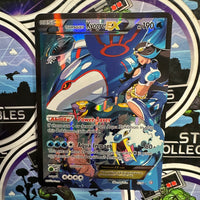 Pokemon TCG- “Double Crisis (DCR)” Team Aqua's Kyogre EX Lightly Played Holographic Single Card [LP]
