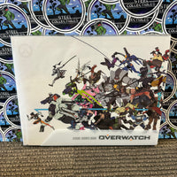 PS4 - OVERWATCH (COLLECTOR’S EDITION) W/ SOLDIER: 76 STATUE, ARTBOOK, STEELBOOK & GAME, SOUNDTRACK, & POSTCARDS [CIB]
