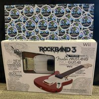 Mad Catz- “Rock Band 3” Wireless Fender Mustang Pro Guitar Controller for Wii (SU0-RB3 96563) [NEW/CIB]
