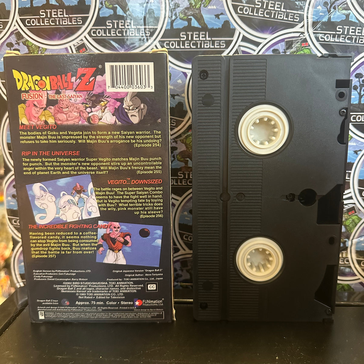 VHS- 2002 “DRAGON BALL Z: FUSION SAGA” (THE LAST SAIYAN) UNCUT VERSION ...