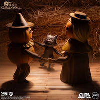 Mondo- “Over The Garden Wall”  Chapter 2: Hard Times At The Huskin’ Bee (GITD Entertainment Earth Exclusive) Poseable Action Figure Set [New/Sealed]
