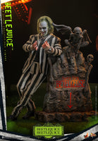 Hot Toys- “Beetlejuice Beetlejuice” Beetlejuice Hot Toys MMS767 1/6 Scale Collectible Figure [New/Sealed]
