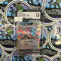 (Cert 88) Pokemon TCG- 2024 “Pokémon: Surging Sparks” Hydreigon ex (119/191) CGC Graded Single Holographic Card [GEM MINT 10]
