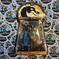 Jazwares- Midway “Mortal Kombat” Shaolin Monks Sub-Zero Poseable Action Figure [New/Sealed]

