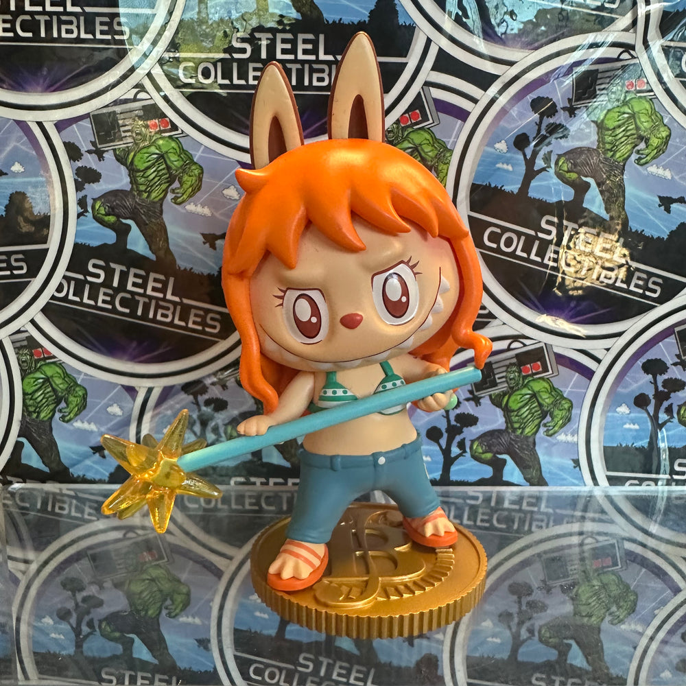 100% OFFICIAL/AUTHENTIC ONE PIECE X THE MONSTERS NAMI LABUBU BY