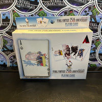Final Fantasy- 25th Anniversary “Since 1987” Playing Cards (New)
