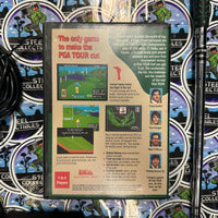 GENESIS- “TeeV Golf” Golf Club Controller For Sega Genesis (w/ PGA Tour Golf For Sega Genesis) [CIB]

